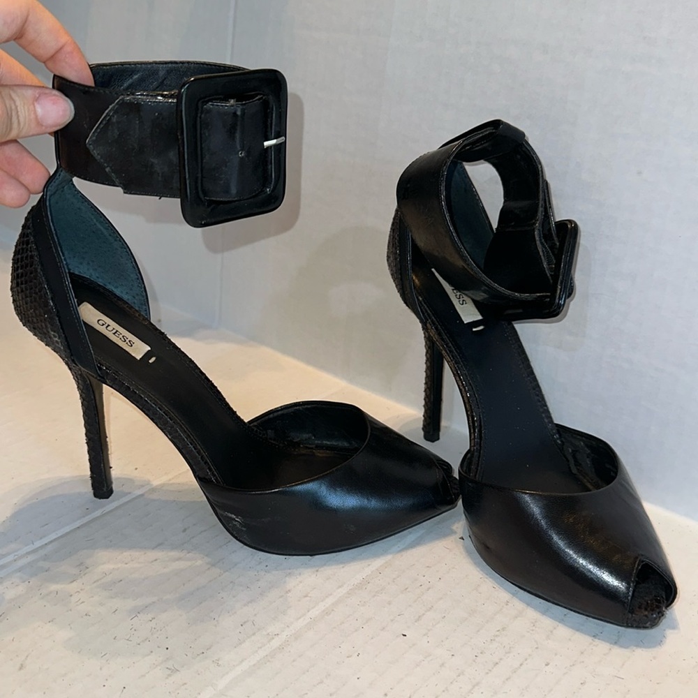 Guess Peep Toe Heels